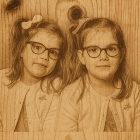 Foto op hout graveren - unieke wanddecoratie